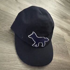 Maison Kitsune Navy Baseball Cap